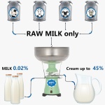 Electric Cream Separator Milky FJ 130 EPR - Image 11