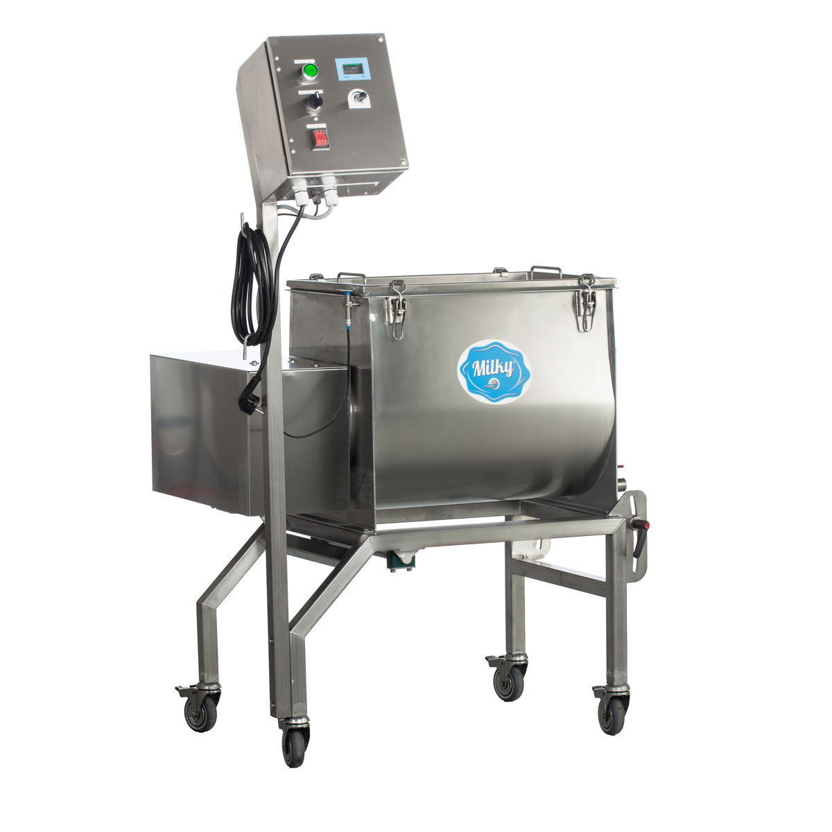 butter churn Milky FJ 55 C with a tilting mechanism