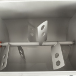 butter churn Milky FJ 55 C with a tilting mechanism