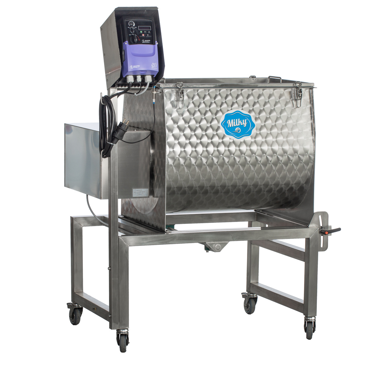 Milky FJ 100 C with a tilting mechanism butter churn