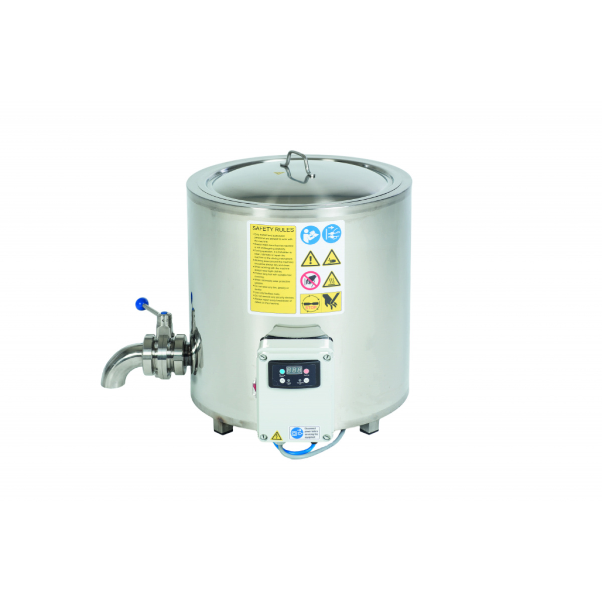 Milk Pasteurizer, Cheese and Yogurt Kettle Milky FJ 50 E - Image 2