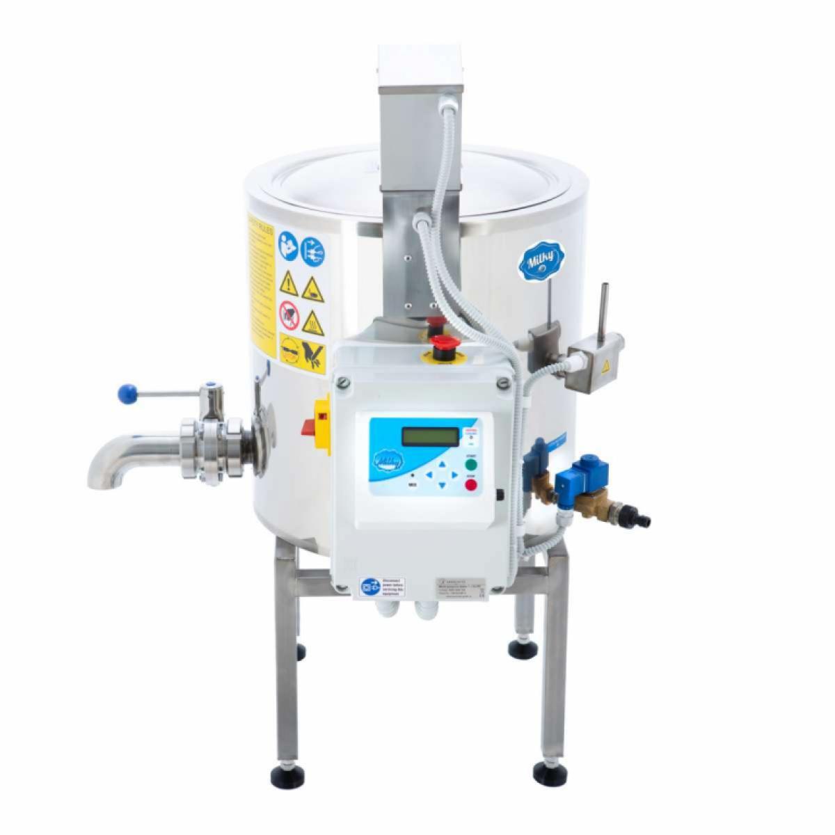 Milk Pasteurizer, Cheese and Yogurt Kettle Milky FJ 50 PF (230V) - Image 8