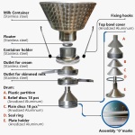 Electric Cream Separator Milky FJ 600 EAR "Longlife" - Image 3