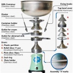 Electric Cream Separator Milky FJ 130 ERR - Image 3