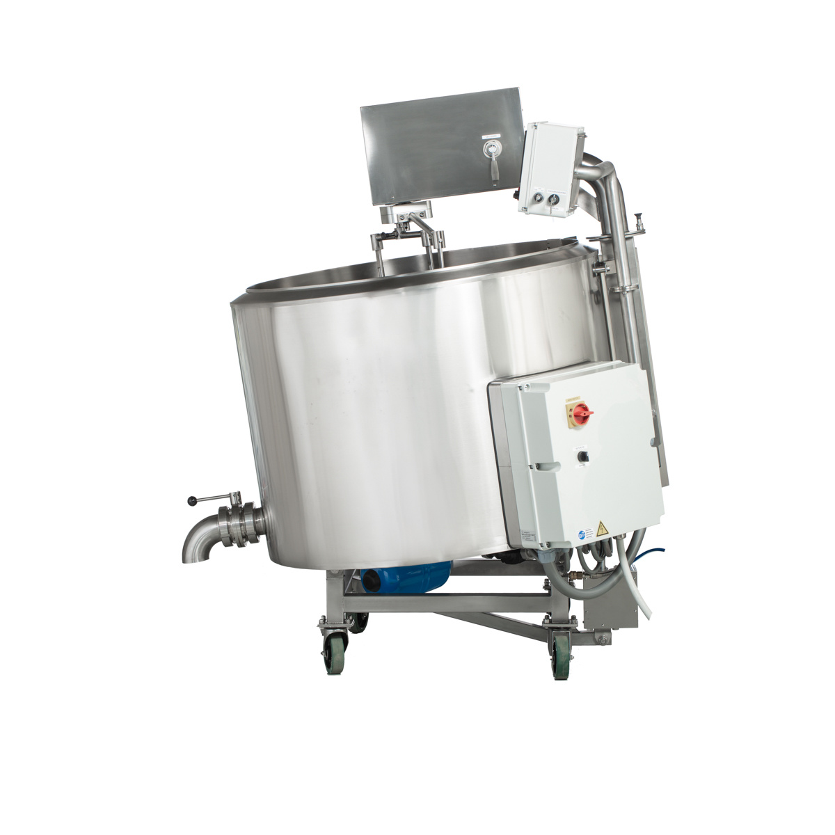 Milk Pasteurizer, Cheese, and Yogurt Kettle Milky FJ 500 CT (closed type, 400V) - Image 3