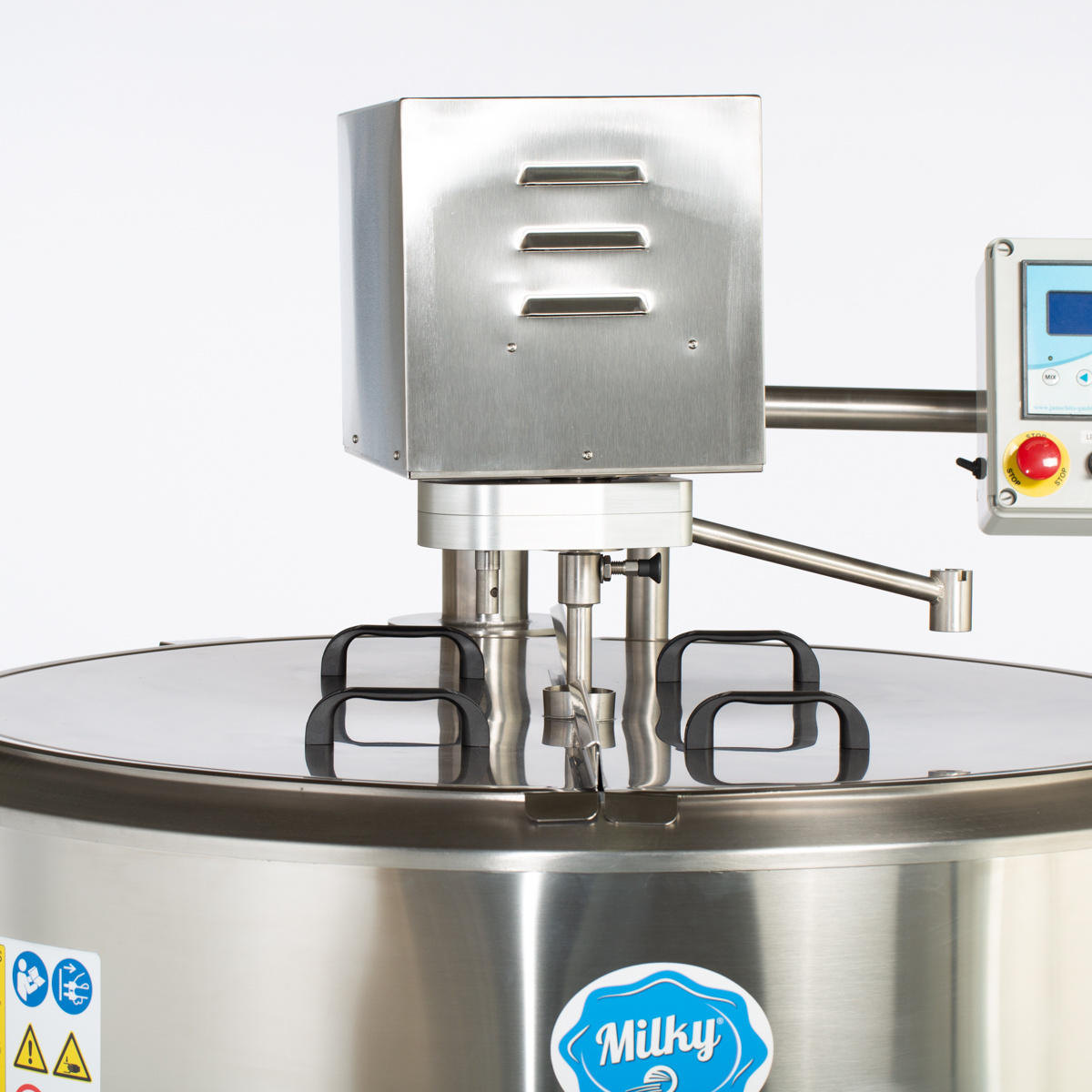 Milk Pasteurizer, Cheese, and Yogurt Kettle Milky FJ 500 CT (closed type, 400V) - Image 22