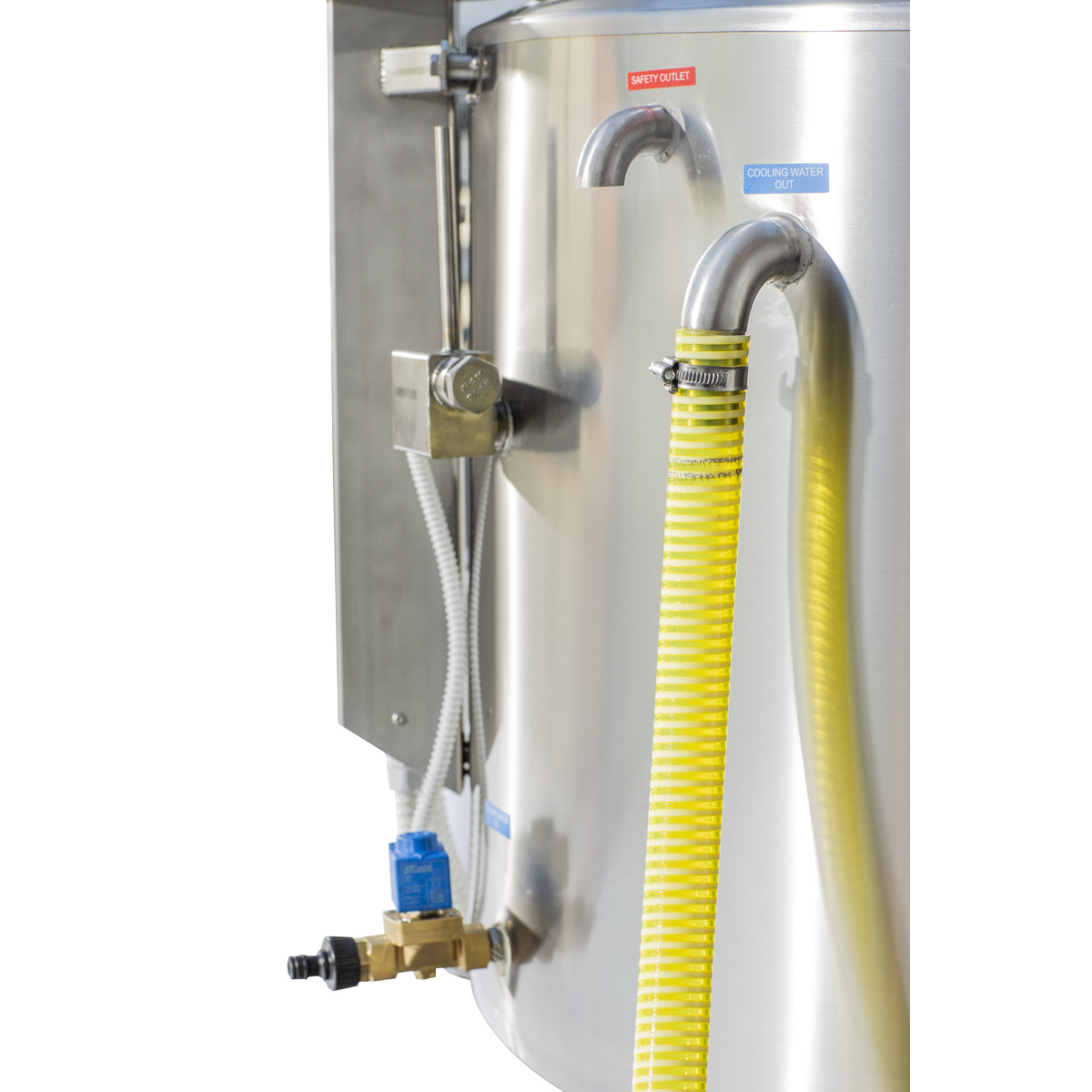 Milk Pasteurizer, Cheese, and Yogurt Kettle Milky FJ 300 CT (closed type, 400V) - Image 7