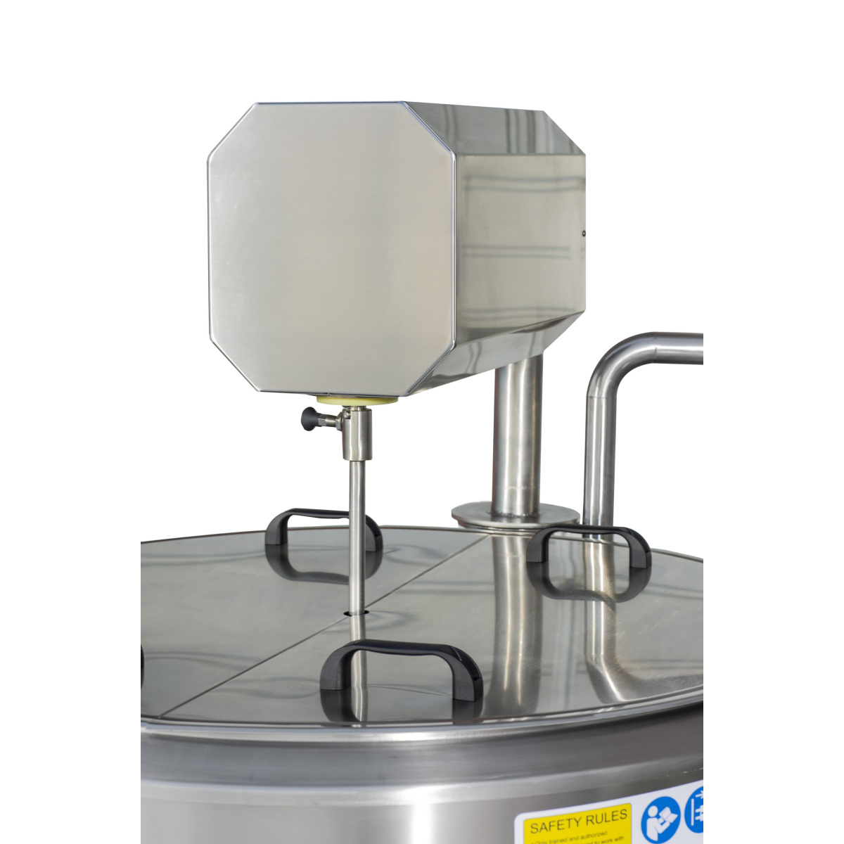 Milk Pasteurizer, Cheese, and Yogurt Kettle Milky FJ 300 CT (closed type, 400V) - Image 3