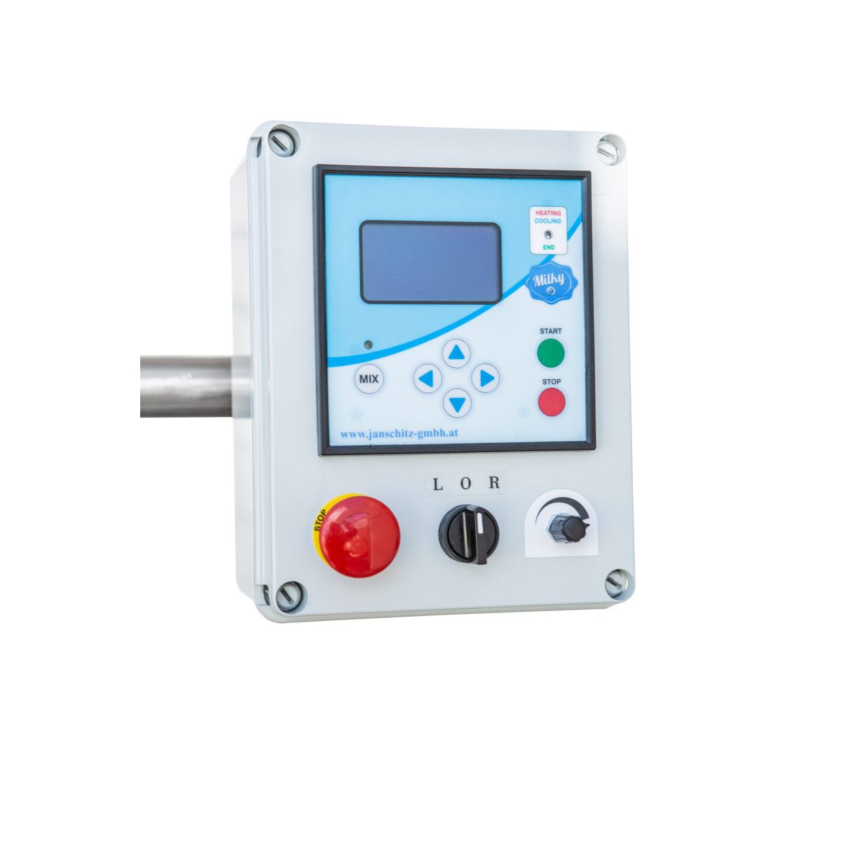 Milk Pasteurizer, Cheese, and Yogurt Kettle Milky FJ 200 CTF (closed system, 400V) - Image 7