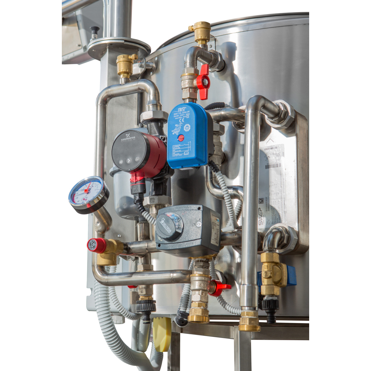 Milk Pasteurizer, Cheese, and Yogurt Kettle Milky FJ 200 CTF (closed system, 400V) - Image 4