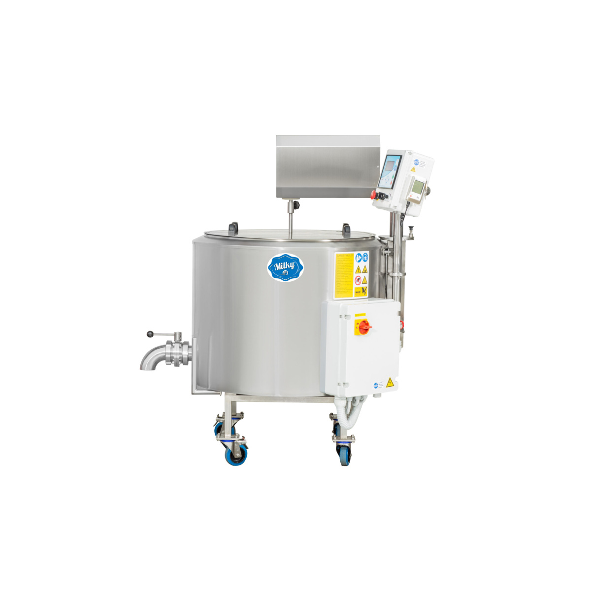 Milk Pasteurizer, Cheese, and Yogurt Kettle Milky FJ 200 OTF (open system, 400V) - Image 3